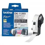 Brother DK-11203, 17mm x 87mm, papírová role, 300 etiket
