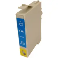 Epson T0482 azurová (cyan) kompatibilní cartridge