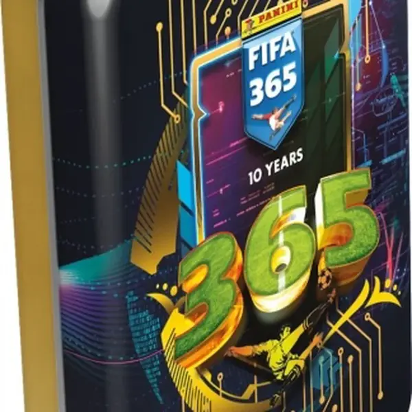 Fotbalové karty Panini FIFA 365 2024/2025 Adrenalyn - plechovka malá kapesní
