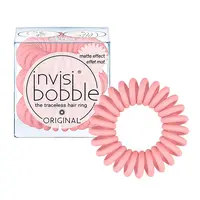 Spirálová gumička do vlasů Invisibobble Original Me, Myselfie and I - matná růžová, 3 ks (IB-OR-MA10002-2)