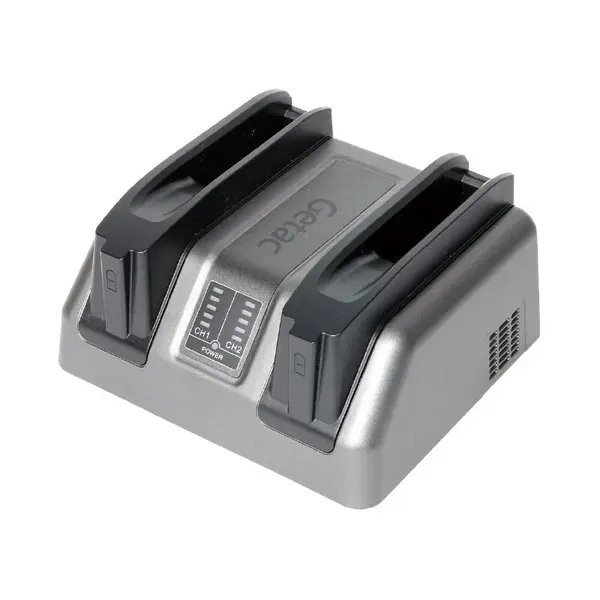 Getac battery charging station, 2 slots, EU
