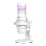 Marvo, herní/streamovací mikrofon, BLAST 60 White, bílý, RGB podsvícení, vstup pro sluchátka