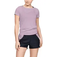 Dámské triko Under Armour Whisperlight SS Pink Fog XS