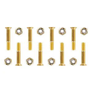 Podvozkové šrouby 5x28 mm zlatá