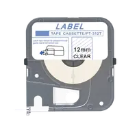 Max LM-312T, 12mm x 8m, průhledná kompatibilní páska