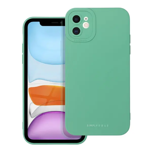 Zadní ochranný kryt ROAR case LUNA pro Apple iPhone 11, zelená