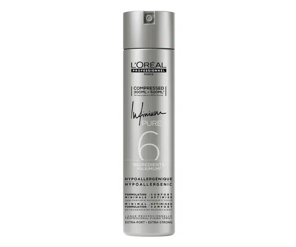 Hypoalergenní lak na vlasy s extra silnou fixací Loréal Professionnel Infinium Pure Extra-Strong - 300 ml - L’Oréal Professionnel + dárek zdarma