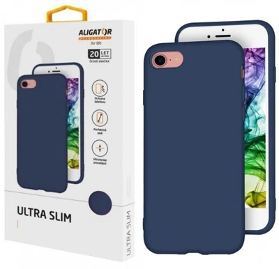 Silikonové pouzdro ALIGATOR Ultra Slim pro Xiaomi Mi Note 10 lite, modrá