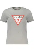 GUESS JEANS SHORT SLEEVE T-SHIRT WOMEN GREY