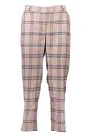 GANT WOMEN'S BROWN TROUSERS