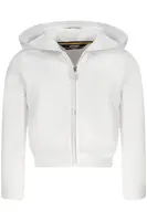 Dívčí mikina K-WAY na zip bílá