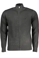 US GRAND POLO CARDIGAN MEN'S GREY