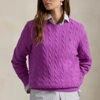 Svetr Polo Ralph Lauren dámský, fialová barva, 211972115