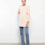 LC Waikiki Crew Neck Plain Long Sleeve Women's Tunic