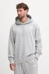 Mikina The North Face Essential pánská, šedá barva, s kapucí, melanžová, NF0A89ESDYX1