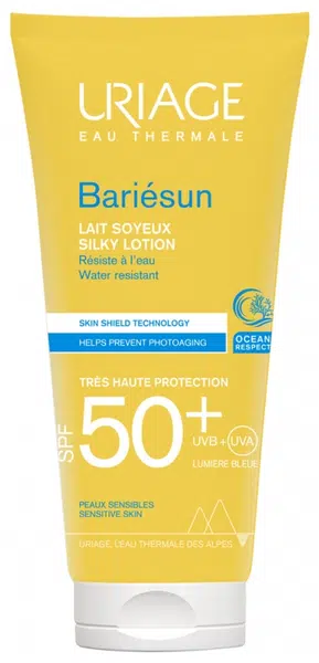 Uriage Mléko na opalování SPF 50+ Bariesun (Silky Lotion) 100 ml