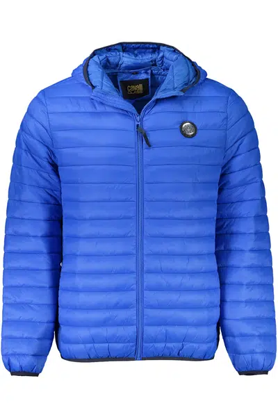 CAVALLI CLASS MEN'S BLUE JACKET