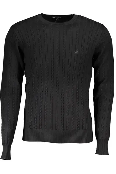 US GRAND POLO MEN'S BLACK SWEATER