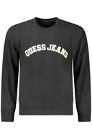 Černá mikina GUESS JEANS