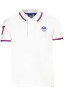 NORTH SAILS WHITE SHORT SLEEVED POLO SHIRT FOR CHILDREN