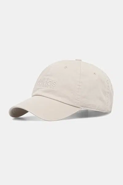 Kšiltovka adidas béžová barva, JX5764