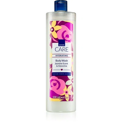 Avon Care Jasmine Scent & Glycerine hydratační sprchový gel 500 ml