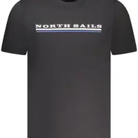 Černé tričko North Sails s krátkým rukávem