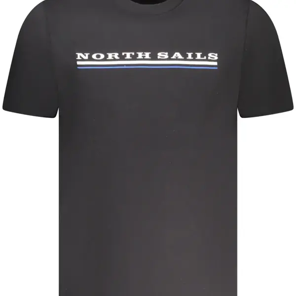 Černé tričko North Sails s krátkým rukávem
