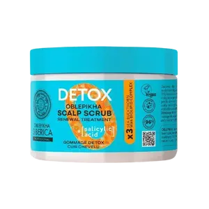 NATURA SIBERICA Oblepikha O Detox Detoxikační peeling pro vlasovou pokožku 300 ml