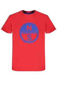 Dětské triko NORTH SAILS červené