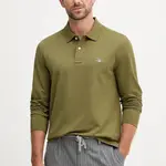 Bavlněné tričko s dlouhým rukávem Gant