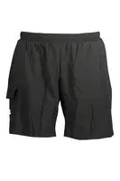 Černé pánské koupací kraťasy FILA