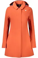 Dámský červený trenčkot K-WAY