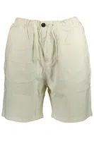 NORTH SAILS WHITE MEN'S BERMUDA PANTS