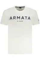 Bílé triko ARMATA DI MARE s krátkým rukávem