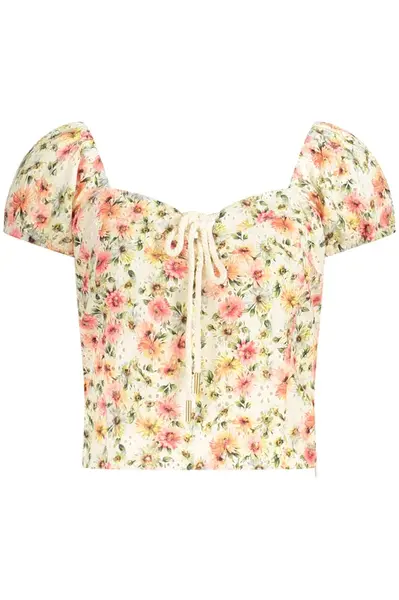 Dámský květinový crop top GUESS