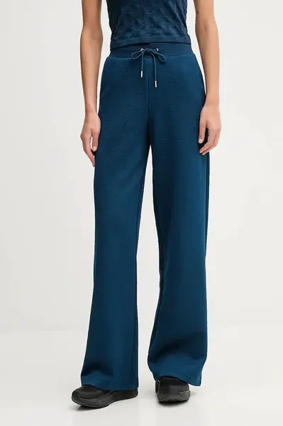 Tepláky Guess PEONY dámské, modrá barva, V5YB19 KBSL2