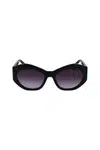 LIU JO BLACK WOMEN'S SUNGLASSES