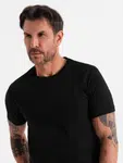 Ombre Classic BASIC men's cotton T-shirt - black