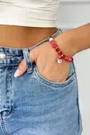 Christmas bracelet Santa's head