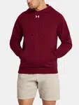 Men's sweatshirt Under Armour UA Rival Fleece Hoodie-RED - Men's
