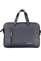 TOMMY HILFIGER BLUE MEN'S BRIEFCASE