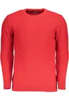 US GRAND POLO MEN'S RED SWEATER