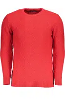 US GRAND POLO MEN'S RED SWEATER