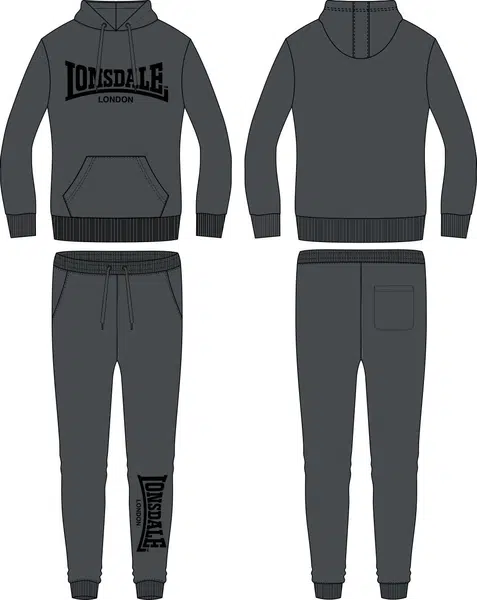 Lonsdale Men's hooded tracksuit slim fit