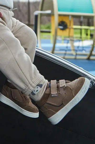 Dětské polobotky Mayoral hnědá barva, 42607