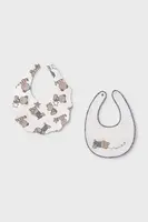 Dětský bryndáček Mayoral Newborn 2-pack 9952
