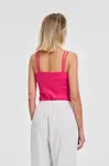Marisse Fuchsia Cotton Top