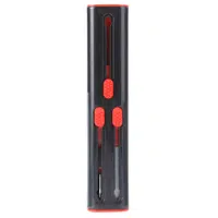 4 in 1 Bluetooth Earphone Cleaning Pen Kit Telescopic Pen Computer Keyboard Cleaning Brush Dust Remover - Black