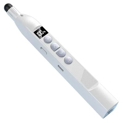 S18Pro Wireless Laser Pointer for Presentation with Telescopic Stick White